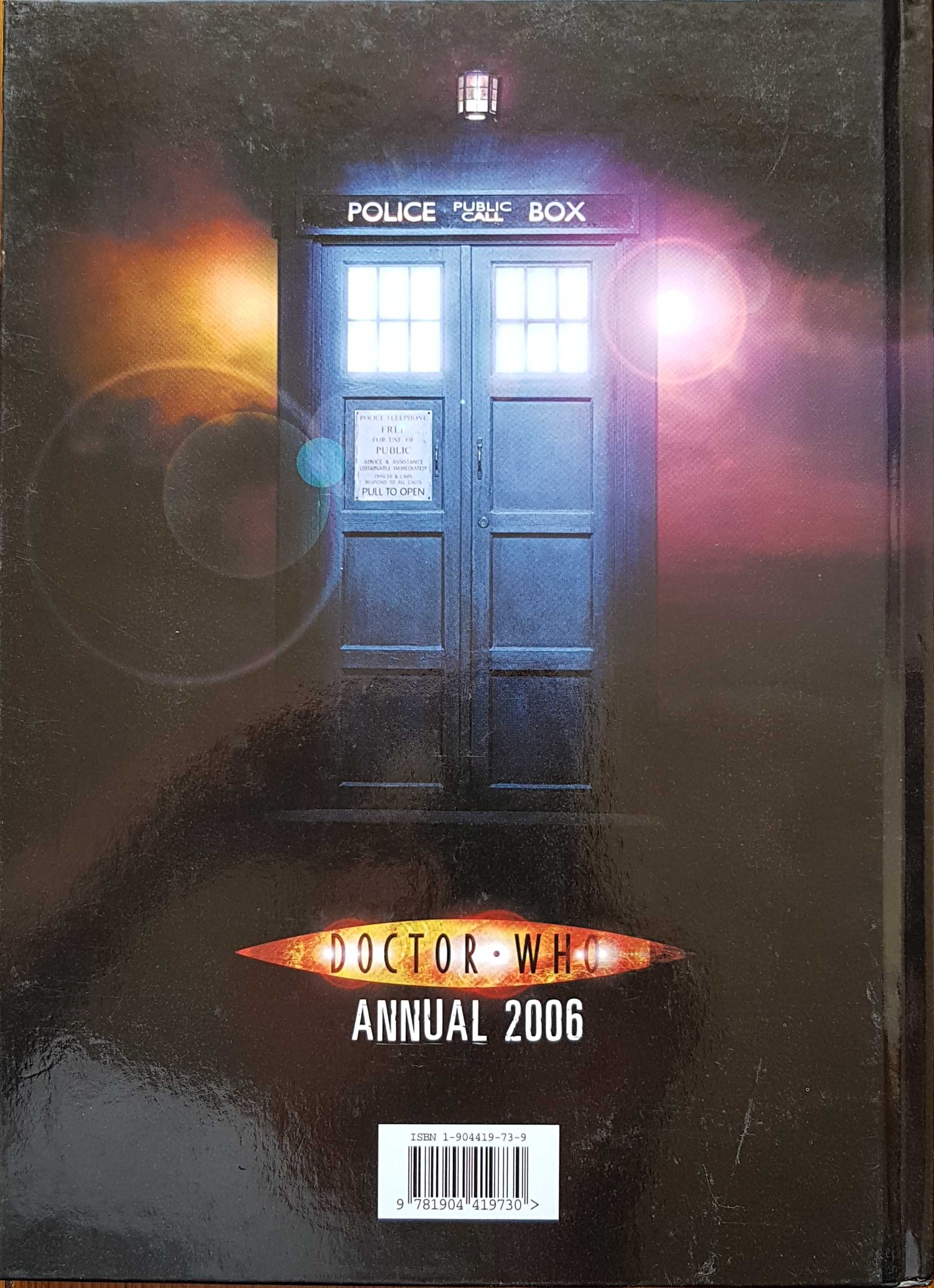 Picture of 1-904419-73-9 Doctor Who annual 2006 by artist Various from the BBC records and Tapes library
